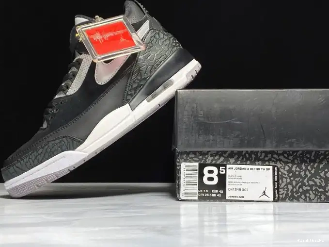Cement Grey Air 3 Tinker CK4348-007 Black Jordan 0520